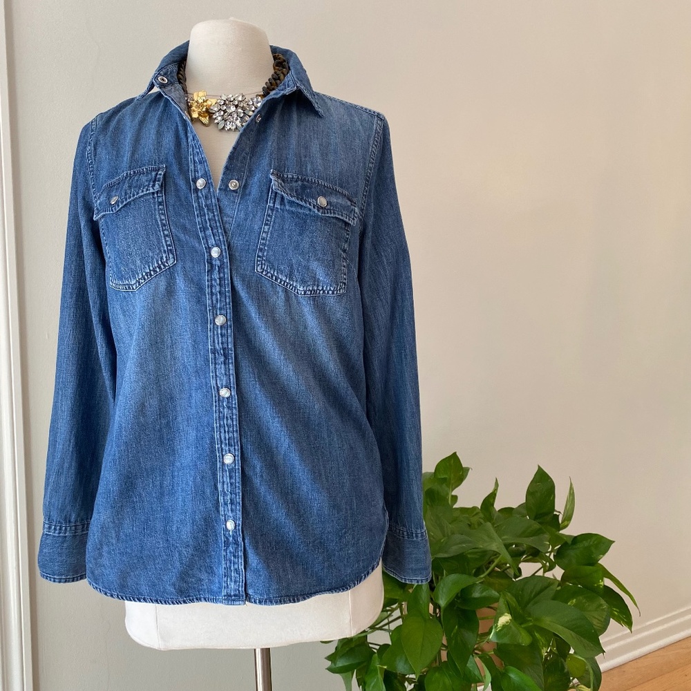 J Crew Denim Shirt